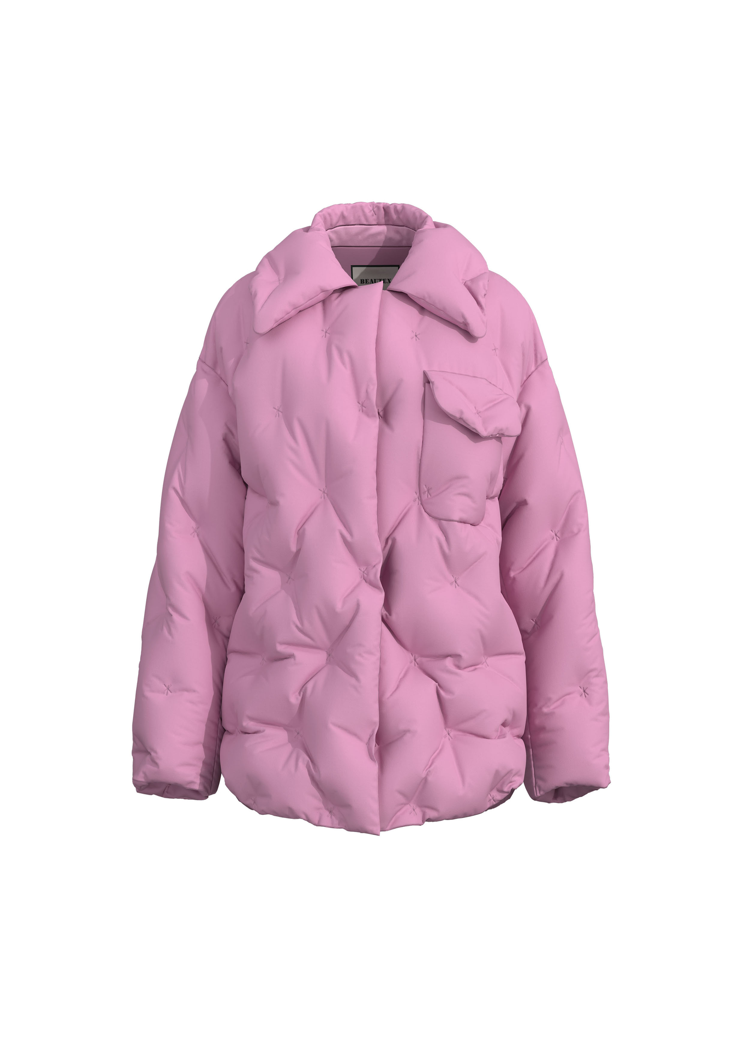 Lady's  quilted down jackets