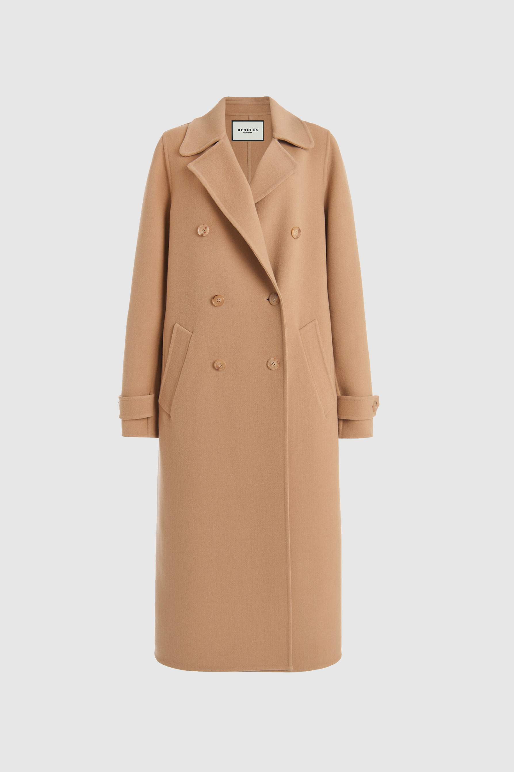 Lady's High-end double-sided cashmere coat