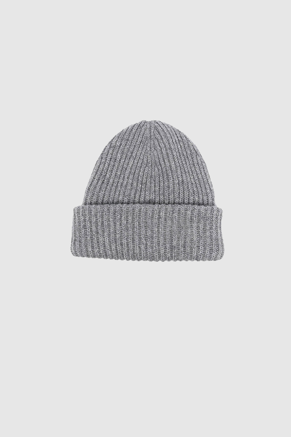 Cashmere blended knitted cap